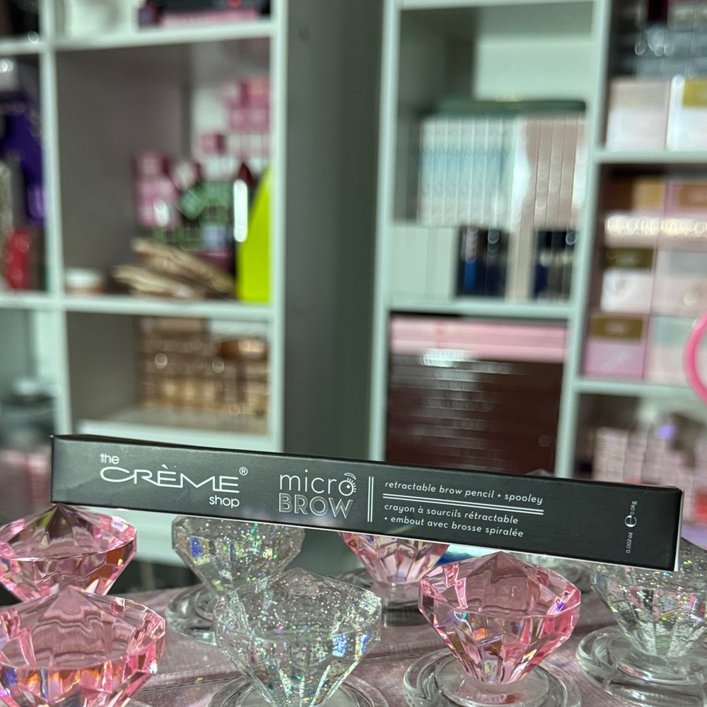 The Crème Shop Micro Brow Pencil in Ebony